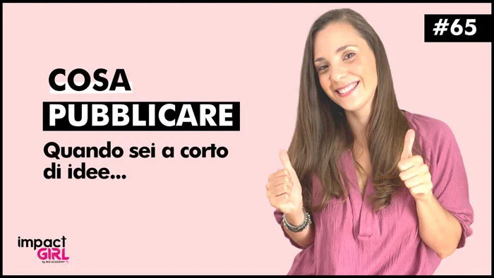 Piano Editoriale Social